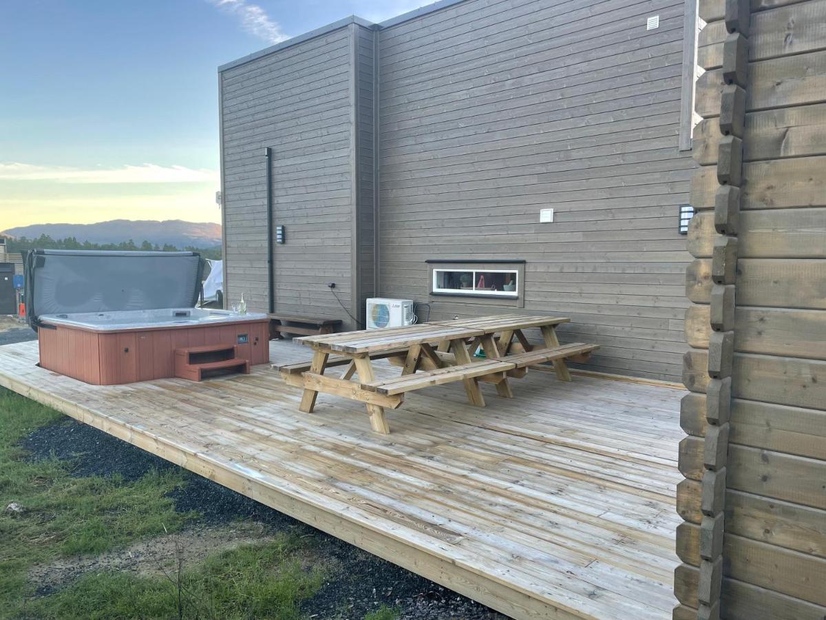 Exclusive Funkis Cabin, Lake View, Rooftop Terrace, Jacuzzi, Sauna, Close To Golf And Alpine Vradal Εξωτερικό φωτογραφία